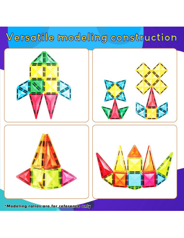 PicassoTiles Bloques Magnéticos Mini 12 Piezas Juguete STEM
