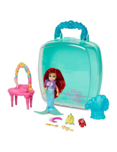 Juego de Mini Muñeca Ariel Disney 12.7 cm con Accesorios