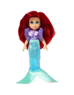Juego de Mini Muñeca Ariel Disney 12.7 cm con Accesorios 2