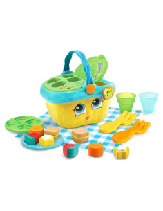 Cesta de Picnic LeapFrog 15 Piezas Amarillo Interactiva