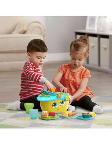 Cesta de Picnic LeapFrog 15 Piezas Amarillo Interactiva