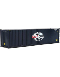 Contenedor Corrugado 40' Hi Cube Walthers CMA-CGM 2