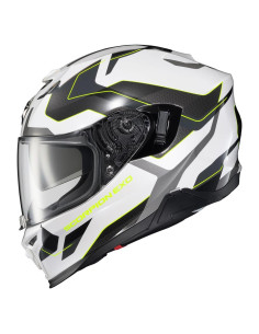 Casco Integral ScorpionEXO EXO-T520 Zuse Blanco Hi-Viz 2.18kg