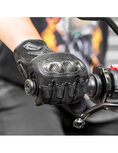 Guantes de Motocross ILM GST301 Táctiles y Resistentes XXL