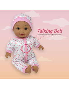 Muñeca Bebé Interactiva 30 cm The New York Doll Collection 2