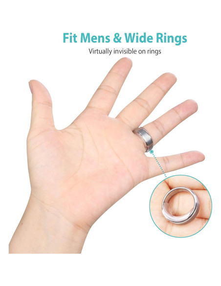 Ajustador de Anillo Invisible Feramox 8 Piezas para Anillos Sueltos