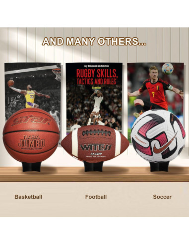 Soporte para Pelotas KOLIPI Acrílico 12x5 cm Exhibición