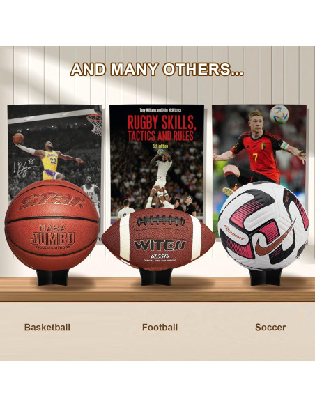 Soporte para Pelotas KOLIPI Acrílico 12x5 cm Exhibición