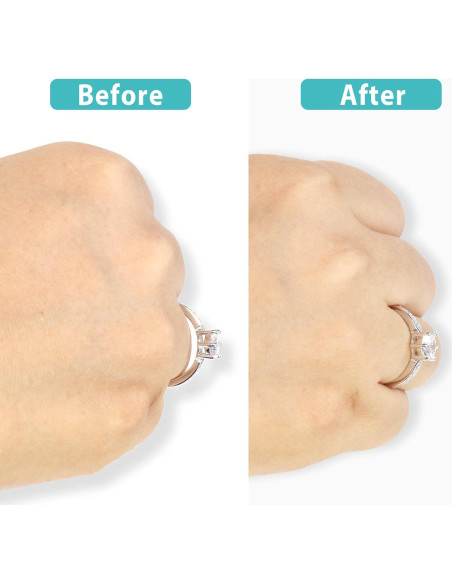 Ajustador de Anillo Invisible Feramox 8 Piezas para Anillos Sueltos