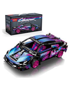 Coche Deportivo Sosuy 1:18 Cyberpunk 586 Piezas Juguete