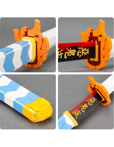 Espada Rengoku Kyoujurou Demon Slayer - Set de Construcción 792 Pcs