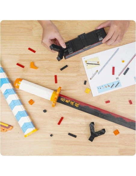 Espada Rengoku Kyoujurou Demon Slayer - Set de Construcción 792 Pcs