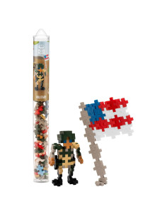 Juego de Bloques Plus Plus Mini Creador Militar 70 Piezas