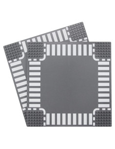 Placas Base de Cruce Feleph, Kit de Construcción 25x25 cm
