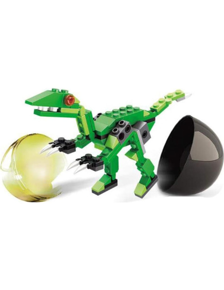 Anditoy 4 Huevos de Bloques de Dinosaurios para Niños