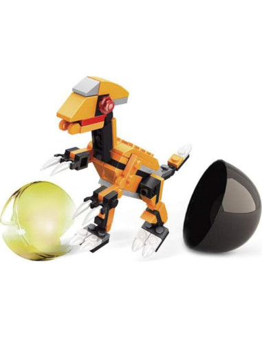 Anditoy 4 Huevos de Bloques de Dinosaurios para Niños