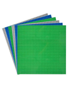 Paquete de 6 Placas Base Clásicas Cottonbear 25x25 cm Multicolor