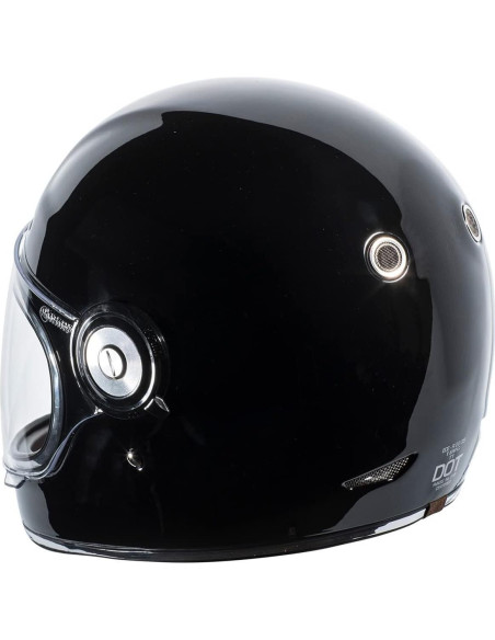 Casco TORC T1 Newport Fibra de Vidrio Unisex Negro