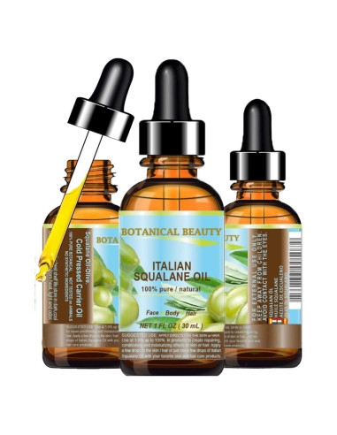 Aceite de Squalane 100% Puro Belleza Botánica 30ml Hidratante