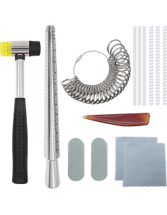 Kit de Herramientas de Medición de Talla de Anillo PHYHOO 2