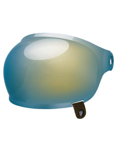 Visera Burbuja Bell Bullitt Iridio Dorado Tirador Negro