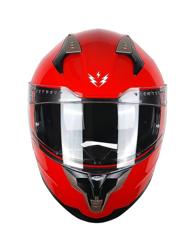 Casco Modular 1Storm HJA119 Rojo Brillante Antivaho