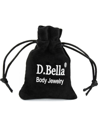 Conjunto de Anillos Ajustables D.Bella para Mujeres Oro Rosa