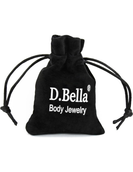 Conjunto de Anillos Ajustables D.Bella para Mujeres Oro Rosa