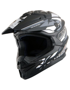 Casco 1Storm HF803 Motocross Adulto Negro Mate S 2