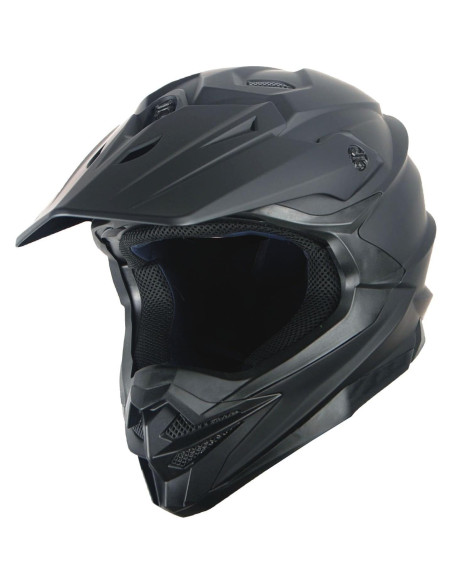 Casco 1Storm HF803 Motocross Adulto Negro Mate