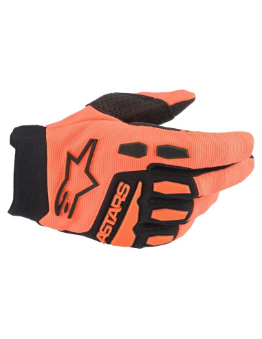 Guantes Alpinestars Full Bore Joven Naranja/Negro Talla L