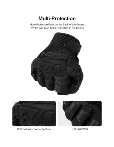 Guantes de Ciclismo INBIKE para Hombre con Protección