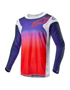Jersey Racer Alpinestars Gris/Naranja/Negro T. Grande