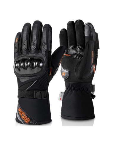 Guantes de Invierno BORLENI Impermeables para Motocicleta