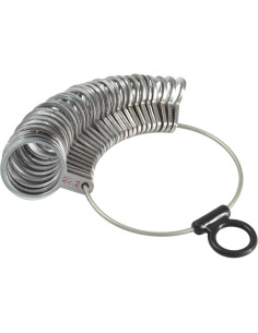 Medidor de Talla de Anillo Premium Taurish 27 Pcs US 0-13 2