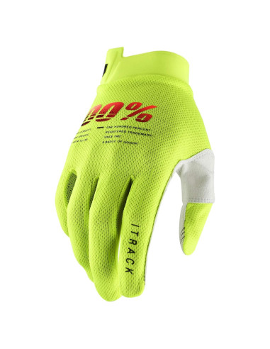 Guantes de Motocross 100% Ridecamp Adulto Pequeño Negro