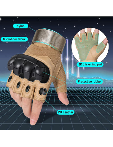 Guantes Tácticos WTACTFUL P10 para Motocicleta y Ciclismo