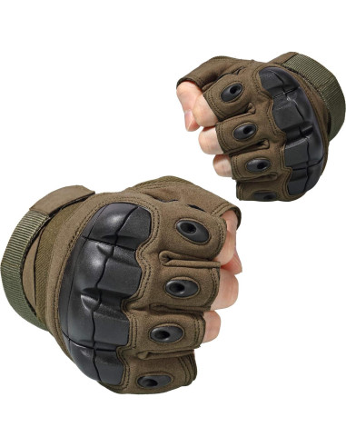 Guantes Tácticos WTACTFUL P10 Negros para Motocicleta