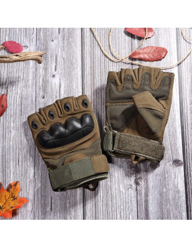 Guantes Tácticos WTACTFUL P10 Negros para Motocicleta