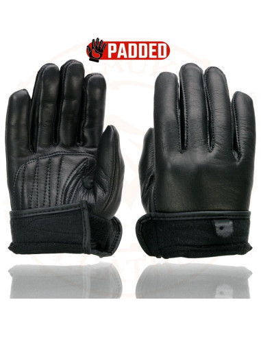 Guantes de moto Milwaukee Leather MG7760 para mujer negros