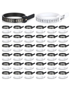 Kit de 100 Anillos Medidores de Tamaño Xuhal 1-17 Reutilizables