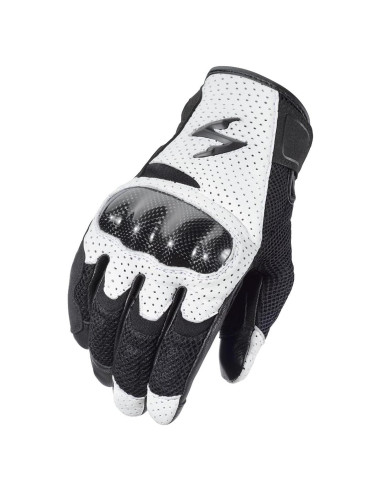 Guantes ScorpionEXO Vortex Air 3X-Large Blanco Táctiles