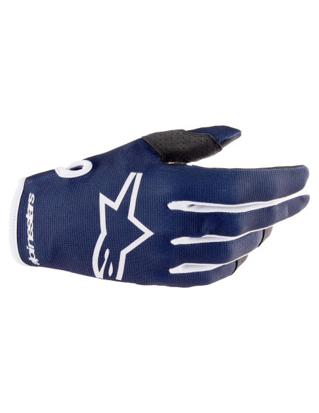Guantes Radar Alpinestars Marina/Blanco Talla Pequeña
