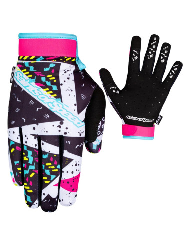 Guantes de Motocross Saints of Speed Retro, Medianos, Transpirables