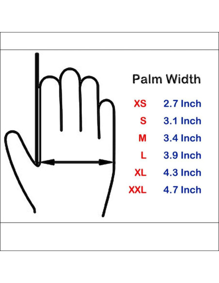 Guantes de Ciclismo WOW MXA008 Azul XL Ajustables