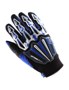 Guantes de Ciclismo WOW MXA008 Azul con Protección Dura