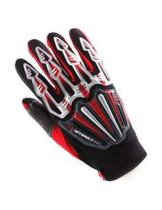 Guantes de Ciclismo WOW MXA008 Rojos con Protección Dura
