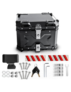 Maletero para Motocicleta Donpida 45L Impermeable Negro