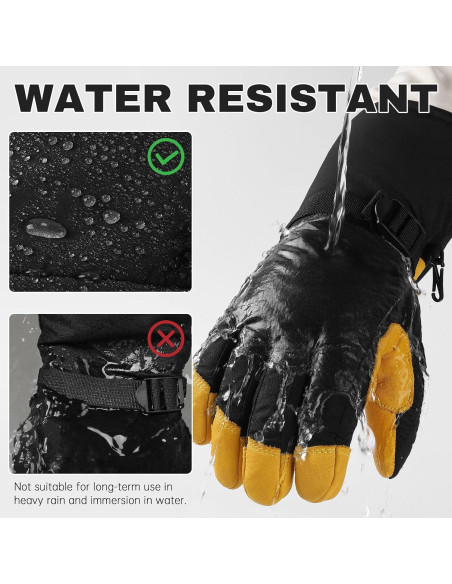 Guantes de Invierno OZERO Mitones Térmicos Impermeables