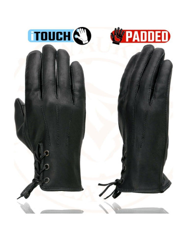 Guantes de Moto Milwaukee Leather MG7770 Cuero Negro 3X